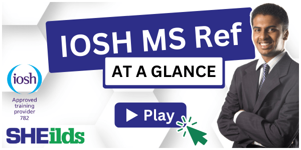 Play Video - IOSH Managing Safely Refresher at a glance