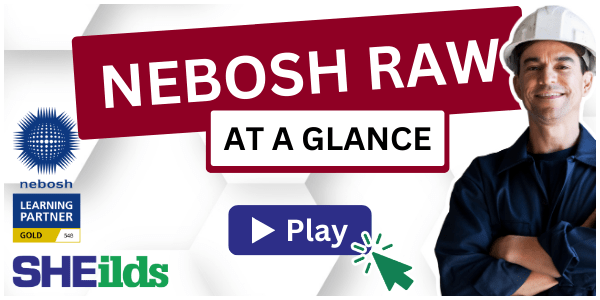 Play Video - NEBOSH HSE Award in Managing Risk Assessment at Work at a glance